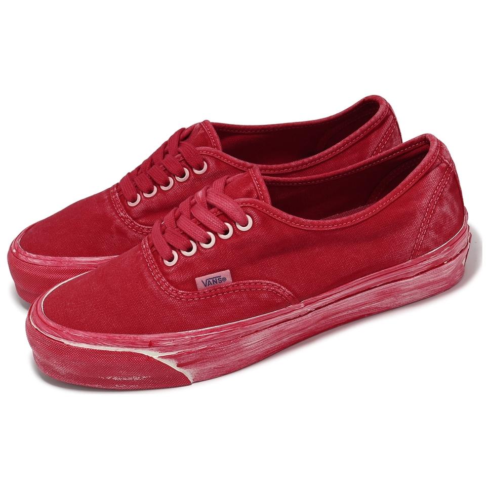Vans Premium Αυθεντικά 44 Πουρές Ντομάτας Βαμμένα Κόκκινα Unisex Αθλητικά Παπούτσια VN000CQACHK