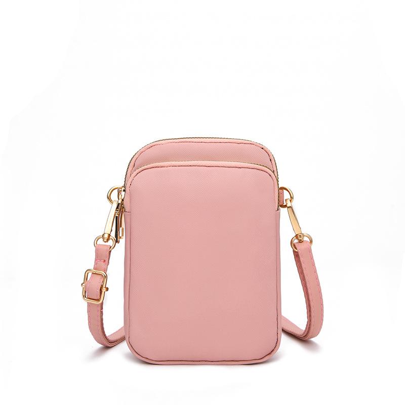 

Женская мини-сумка кроссбоди для мобильного телефона 2025: Модная и универсальная холщовая сумка, вертикальный наплечный стиль с кошельком для ключей и монет.