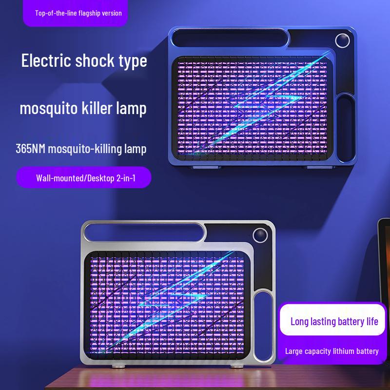 Wall-Mounted Electric Mosquito Killer Lamp with Outdoor Charging