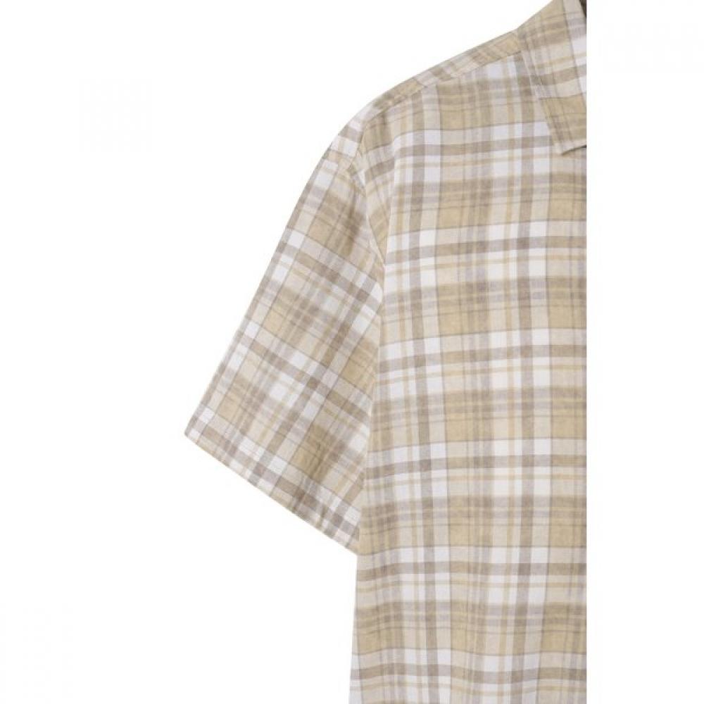 SERIES Check Short Sleeve Shirt Sasfm25601bex