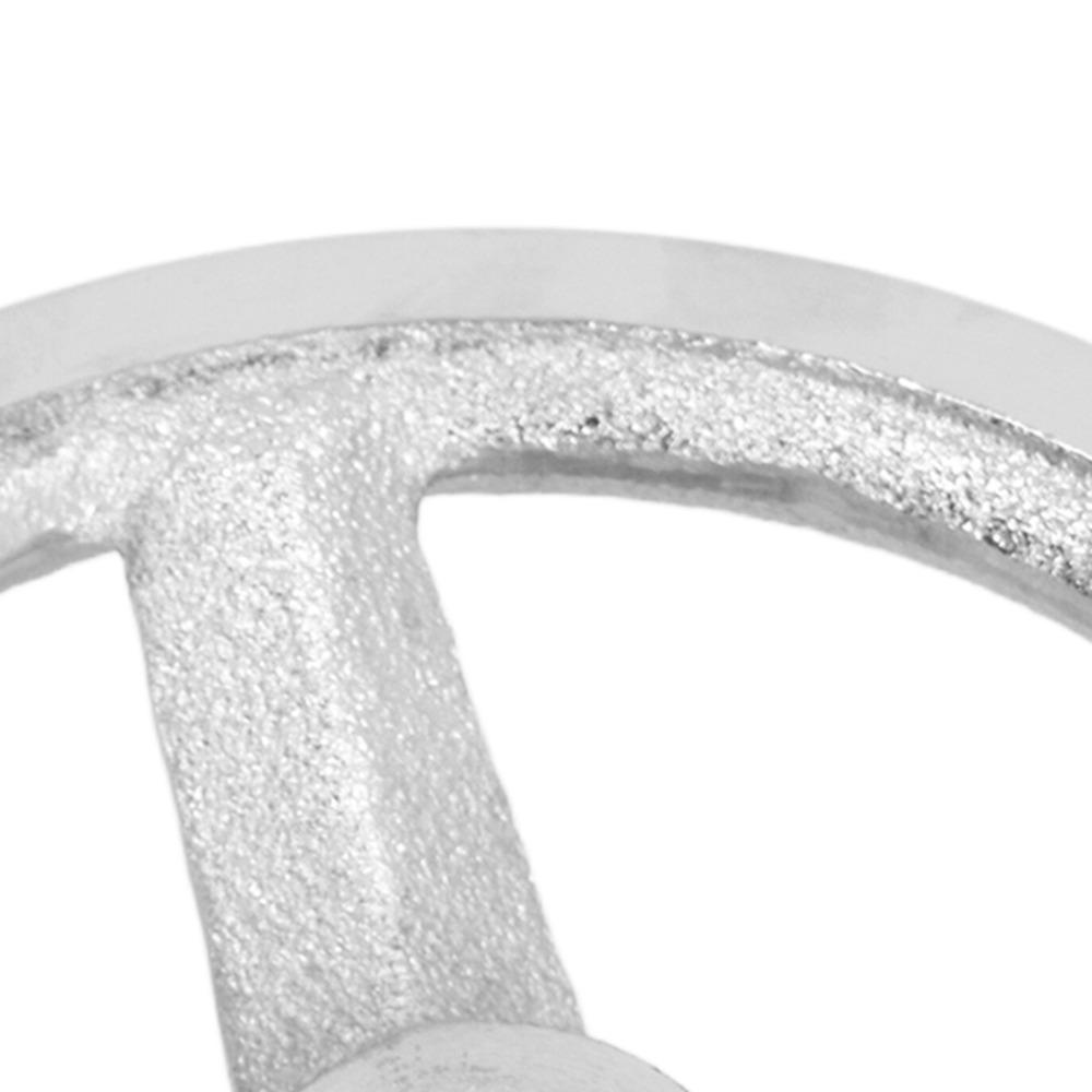 Okrągłe Koło Ręczne z Żeliwa 12x125MM Rozmiar Koło Ręczne Tokarki Trwałe 3 Ramienne Koło Ręczne Do Tokarki