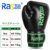 Raytos Boxing Gloves High Impact Breathable PU Perfect Available in 3 for Martial and Combat and 12oz - Absorption, Leather, Fit, Colors, Unisex,