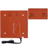 Heavy Duty Silicone Heaters Pad S1C Specific Model Efficient Heat Transfer Corrosion Resistant 3D Print Tool