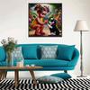 New Arrival 5D DIY Full Circle Diamond Painting "Girl and Dog" Embroidery Cross Stitch Home Decor Gift