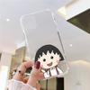 RUICHI Cute Chibi Maruko Chan Phone Case For Samsung GalaxyS20 S21 S30 FE Lite Plus A21 A51S Note20 Transparent Shell