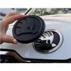 1ks 3D 90mm 80mm pro SKODA Auto Přední Maska Světla Kapota Znak Zadní Nárazník Kufr Samolepka Znak Stylingové Doplňky