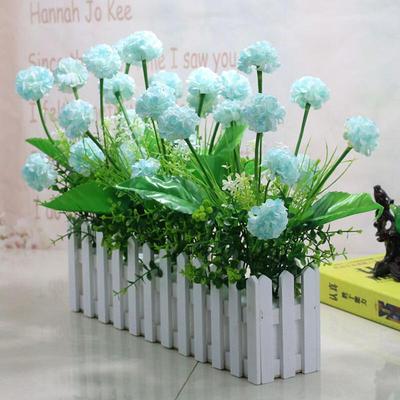 Flor de hortensia artificial decorativa de 50 cm