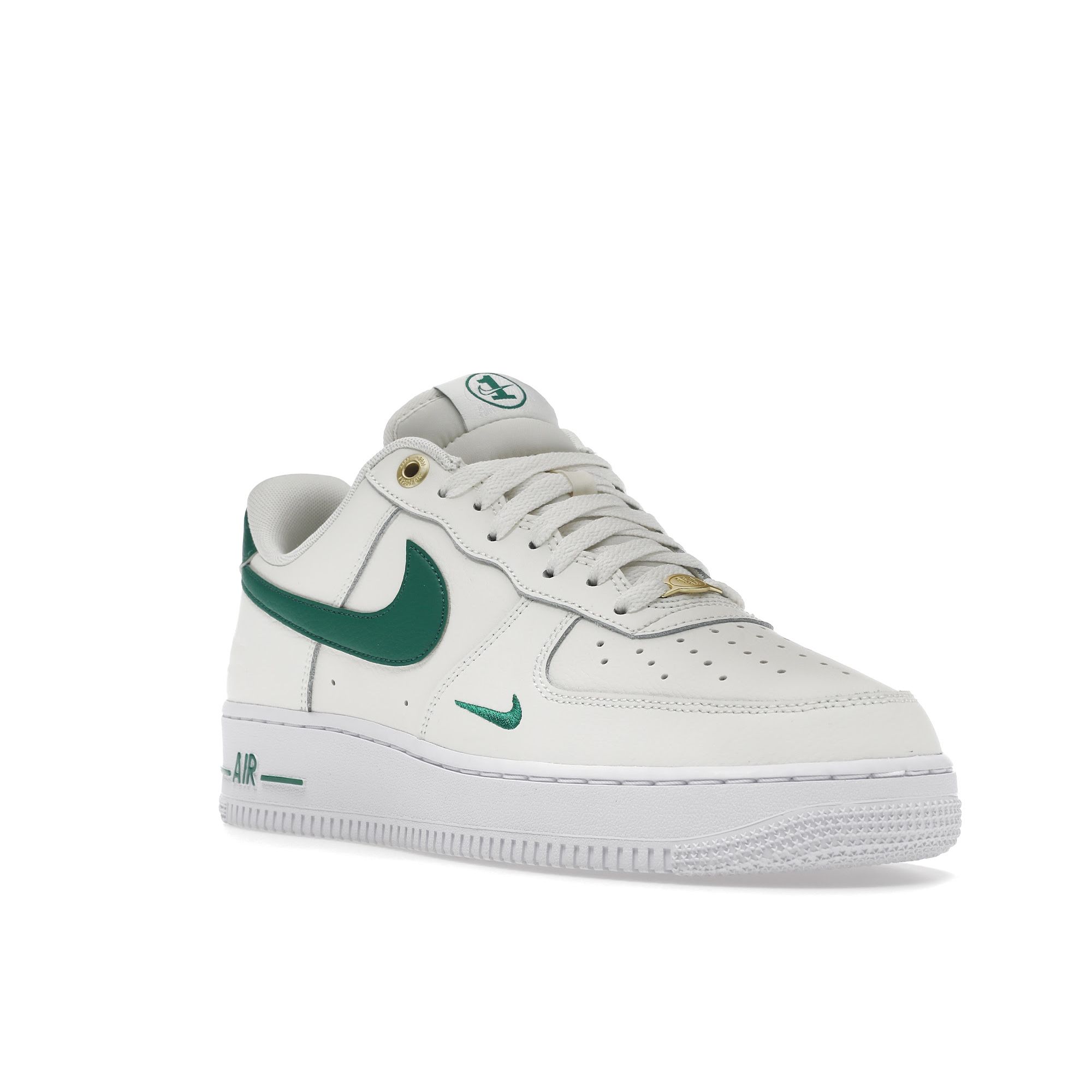 Мужские кроссовки Nike Air Force 1 07 LV8 40th Anniversary — Sail Malachite Cream White — фото 2