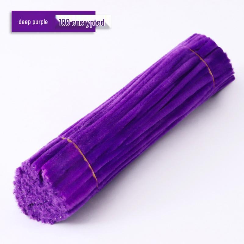 8MM Dense Fluff Pipe Cleaners: High-End Handmade DIY Art Supplies Kit for Crafting