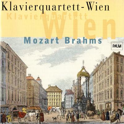CD MOZART/BRAHMS - Piano Quartet.1 / 1: Vienna Pianoqu PACD108 Paula 1998 Denmark Classical Used