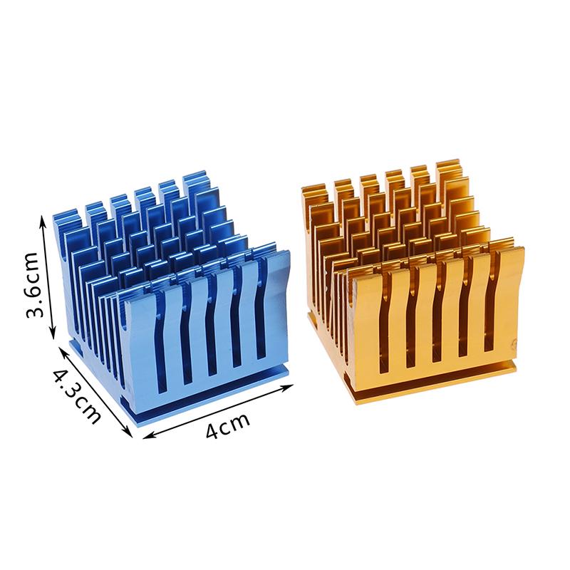 Aluminiowy radiator mostka południowego Radiator chipsetu mostka południowego i północnego płyty głównej