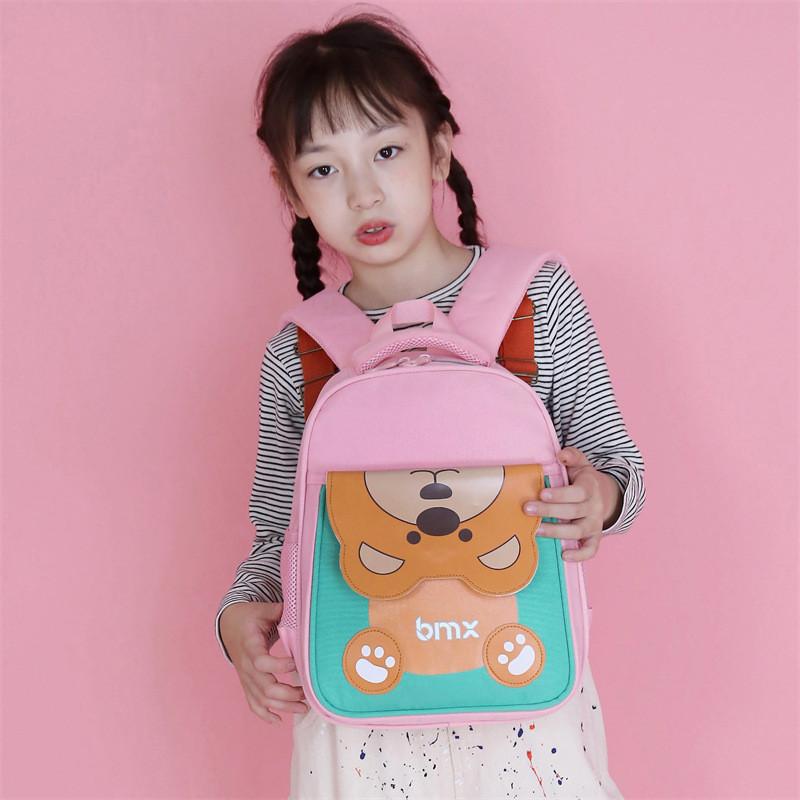 Adorable Large Capacity Cute Bear Backpack For Boys And Girls Comfortable Canvas Design