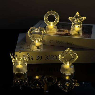 LED Romantic Candle Night Light for Cross-Border Decoration and Creative Ornaments