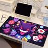 Large Mouse Pad P-Pokemon Gengar Carpet Laptop Gamer Keyboard Mat HD Print Mousepad Edge White Tassel Natural Rubber Table Mat