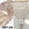 Creative Tassel Crystal Beads Suitable for Door Curtains, Room Partitions, Window Panels, Living Room and Home Furnishings