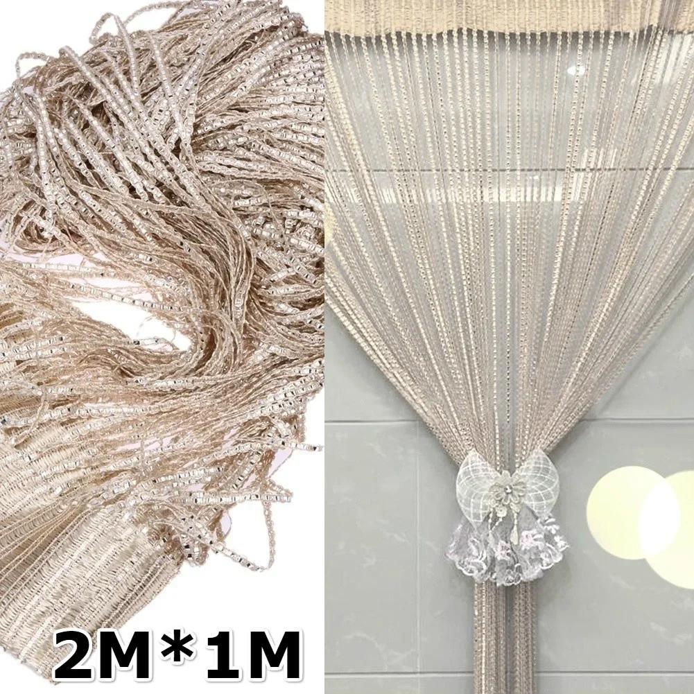 Creative Tassel Crystal Beads Suitable for Door Curtains, Room Partitions, Window Panels, Living Room and Home Furnishings