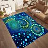 Australian Aboriginal Style 86 Carpet Perfect for Bedrooms Outdoor Kitchen Dining Room Antislip Carpet Anime Office Decor Birthday/Christmas Gift