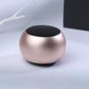 M3 High Quality Bass Mini Led Plating Loud Outdoor Sports Portable Round Small Wireless Speaker For Mobile Phone