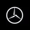 Mercedes Benz LED Car Door Light Logo HD Laser Decor Project Ghost Lamp For  W176 W205 W166 W246 W212 A B C M ML GLA GLS E Class XYZAB1