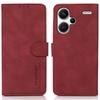 KHAZNEH For Xiaomi Redmi Note 13 Pro+ 5G Cell Phone Case Anti-scratch PU Leather Flip Cover