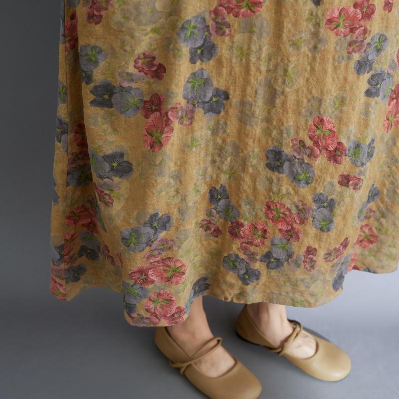 DIMANAF New 2026 Women Plus Size Summer Beach Sundress Loose Casual Maxi Lady Floral Print Dress Long Dress