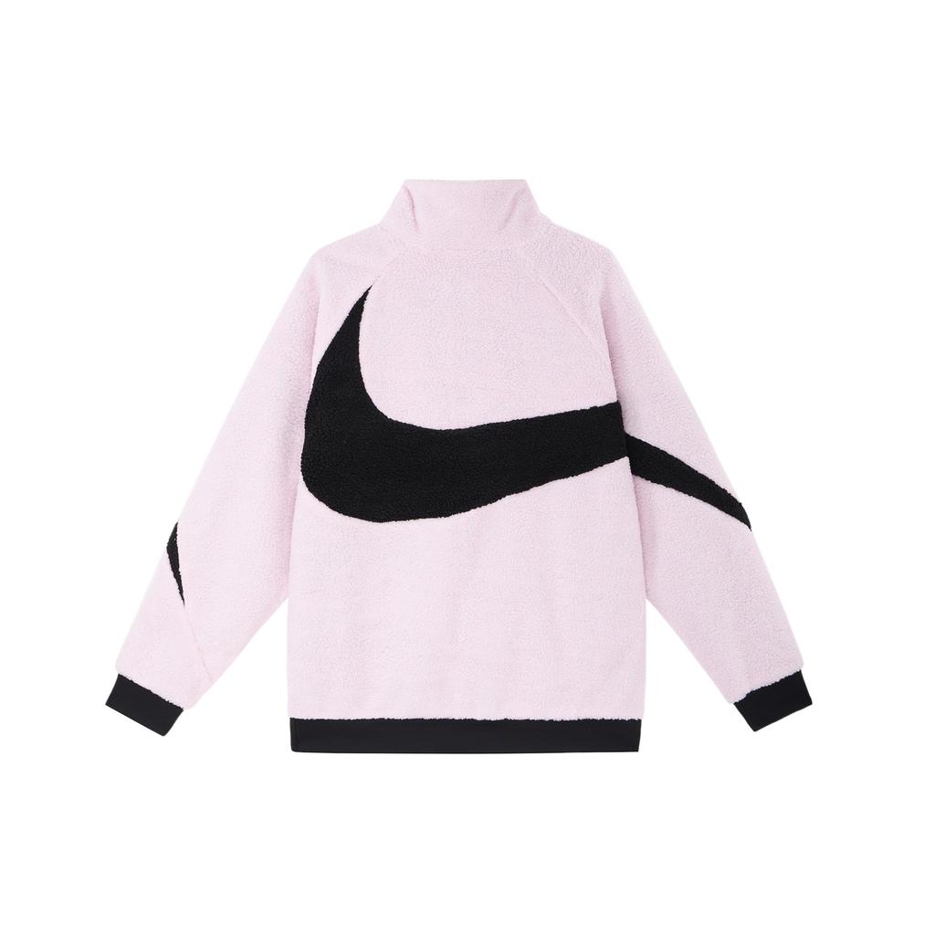 Nike Kurtka Boa Big Swoosh Reversible (Rozmiar azjatycki) 'Różowy Czarny' Męski BQ6546-601