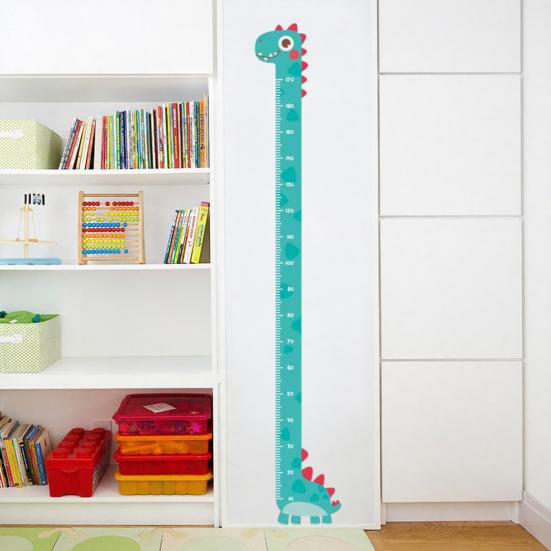Baby Wachstumstabelle Wandsticker Selbstklebend Schlafzimmer Spielzimmer Kinderzimmer Giraffe Dinosaurier Kinder Größenmesslineal Aufkleber