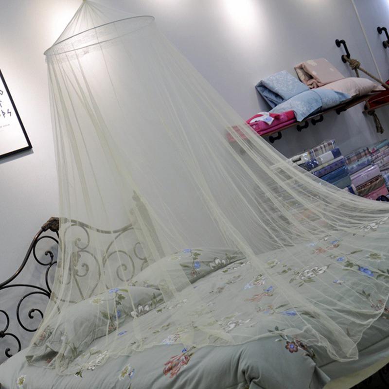 Sexy Mosquito Net Four Door King/Queen Double Size Single Bed Prevent Insect Outdoor Square Grace White Canopy Net Bug Net