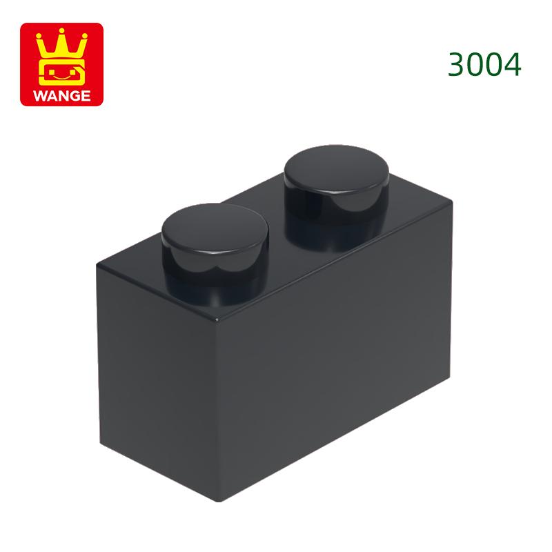 125 Stück/Los 3004 1x2 Grundbausteine Moc Teile Kompatibel mit Steinen DIY Konstruktionsspielzeug Kinder Montage Geschenk