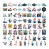 74PCS Disney Zootopia 2 Judy Nick Cartoon Sticker Cool Graffiti Decoration Guitar Luggage Skateboard Waterproof Decal Kids Toy