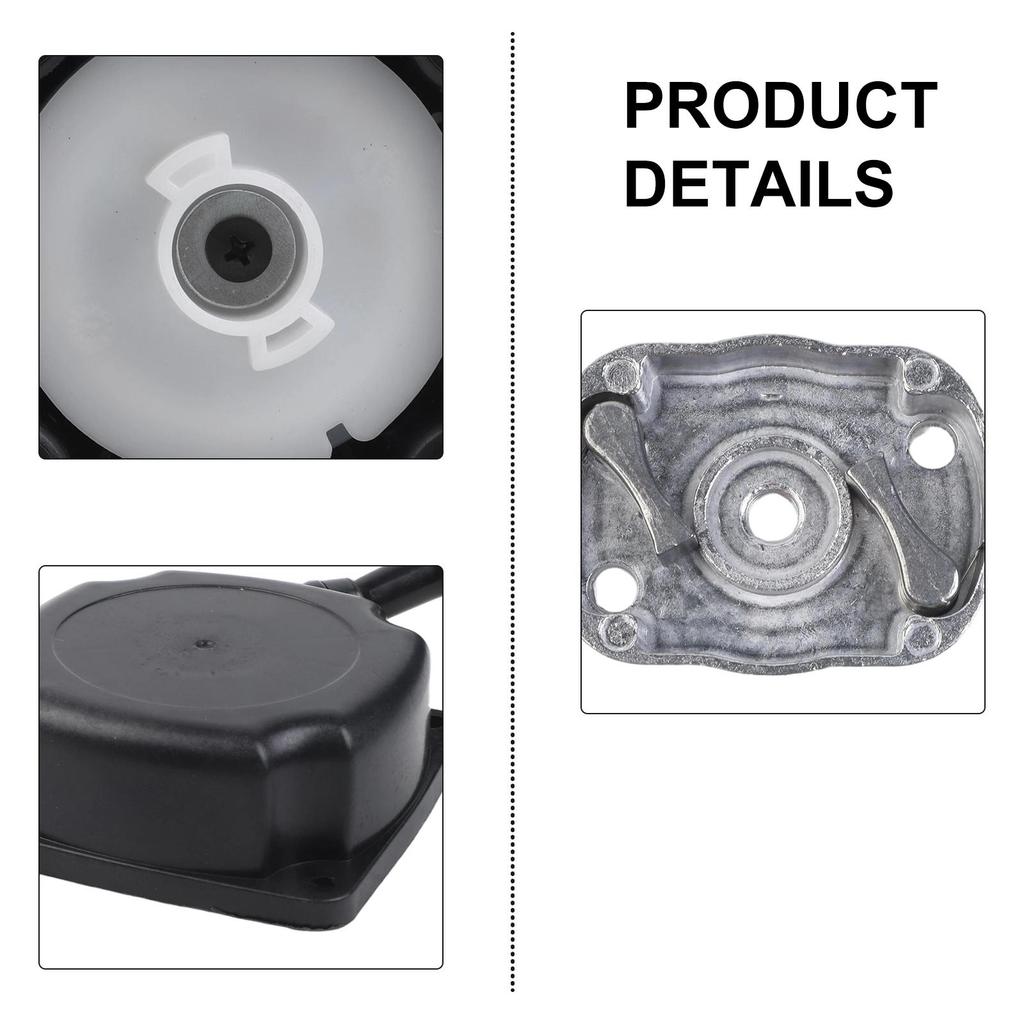 Recoil Pullstart Starter Assembly for Brush Cutter Lawn Mowers and For Strimmers with Rope and Claw Pawl Replacement Set
