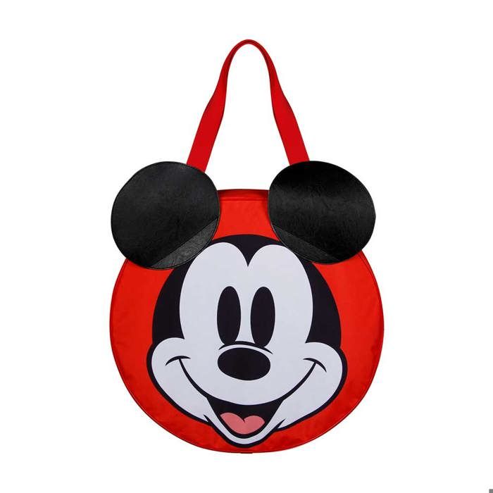 Sac de Plage Jumbo - Disney Mickey Mouse Face - Multicolore - Taille Unique