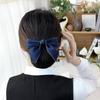 Hotel Nurse For Female Headwear Hairgrips Cover Net Ponytail Clip Korean Bun Snood Bow Spring Clip