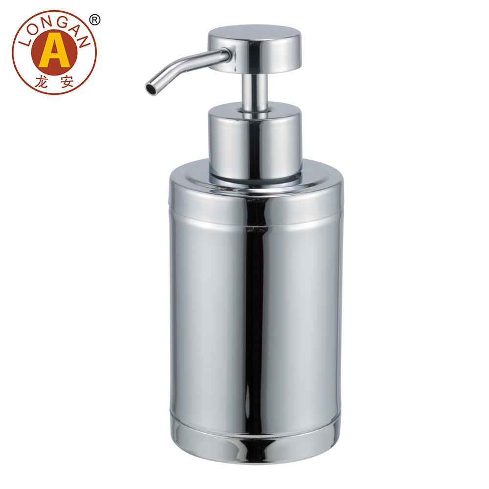 Countertop Brushed 210ml Refillable Liquid Hand Dispenser Bottle Kitchen Sink Soap Liquid Dishwashing Soap Dispenser