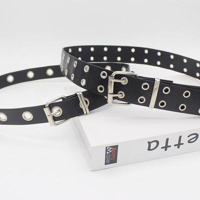 Hip Hop Ösengürtel mit Kette - Damen Europäischer/Amerikanischer Punk-Stil Mode Taillengürtel