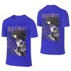 Mahou Shoujo Madoka Magica  Homura Akemi Soft And Glutinous Reversible Tshirt Lazy Vibe Solid Color Basic Tee