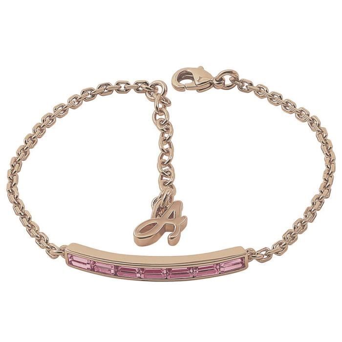 Bracelet femme ADORE ELEGANCE 5303105 - ADORE - Rose - Mousqueton - Plaqué or rose