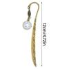 Metal Pocket Watch Bookmark Alloy Metal Page Marker Portable Vintage Bookmark  Office