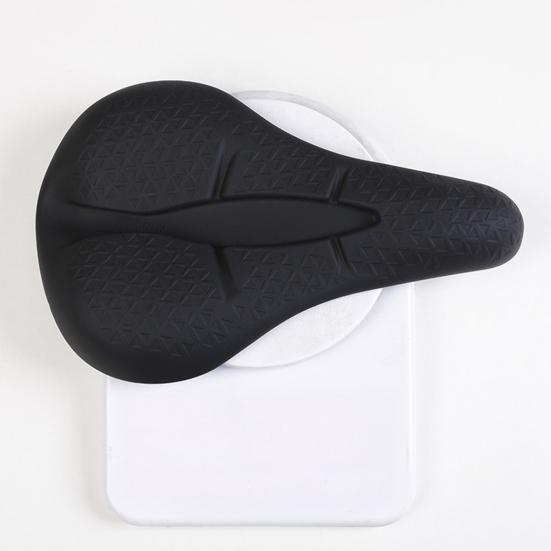 Bike Seat Cover Ultralight Breathable Elastic Silicone Shock Absorbing MTB Road Mountain Cycling Bicycle Saddle Cushion Bicycle Accessories