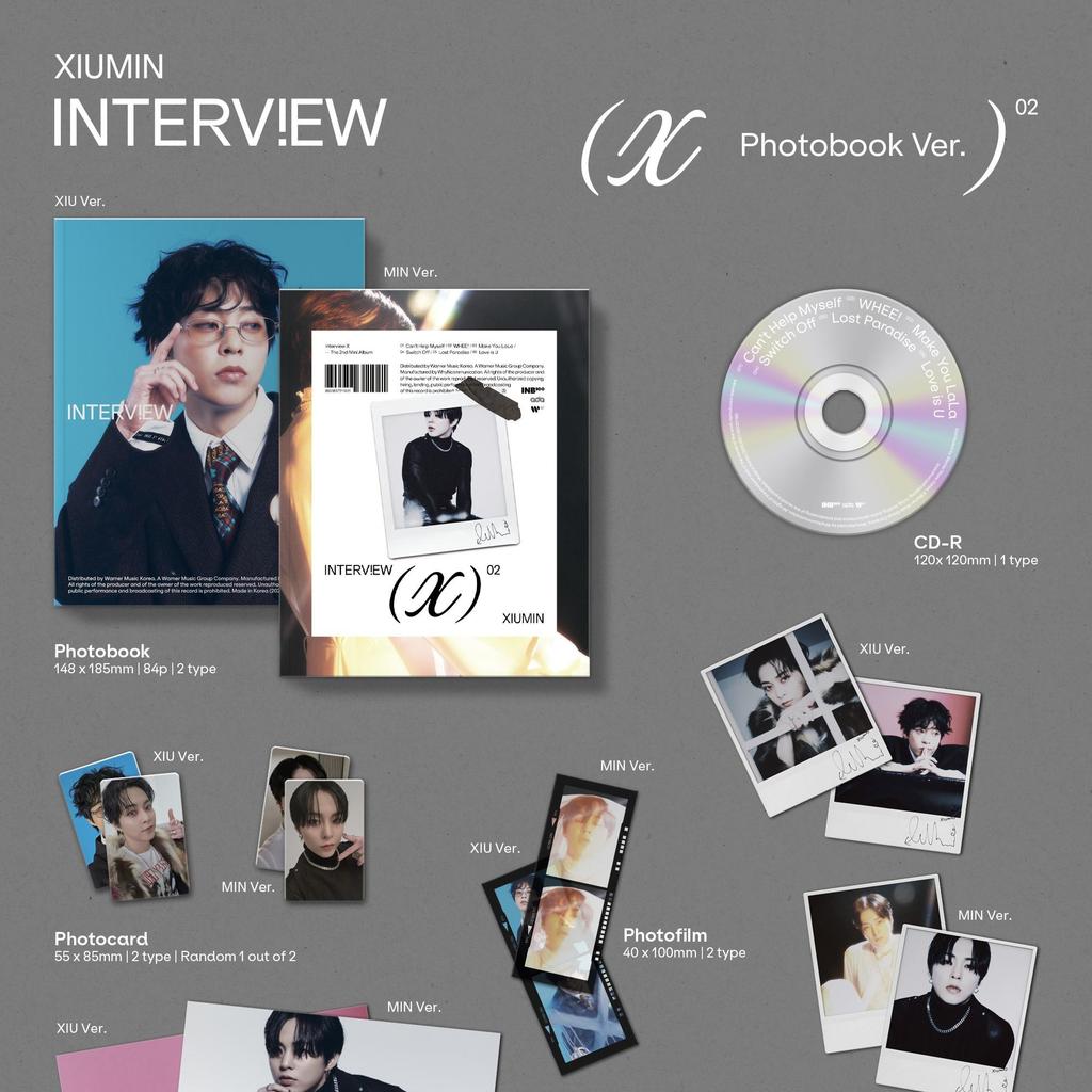 XIUMIN - [INTERVIEW X] Album FOTOBUCH