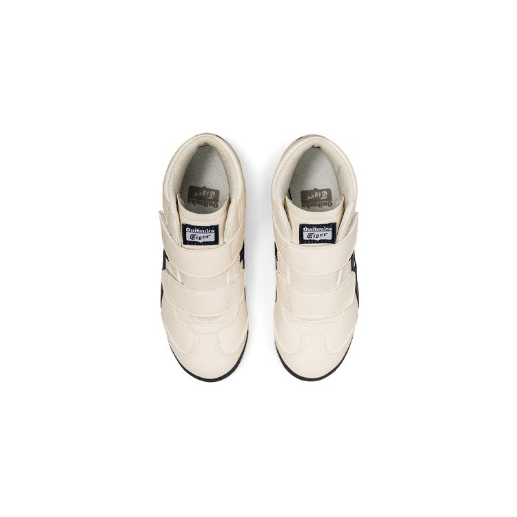 ONITSUKA TIGER Mexico Mid Runner Kids Cream Black 1184A002-200