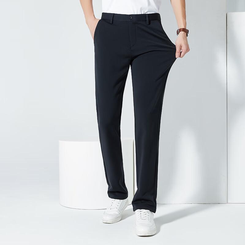 Men's Thickened Business Casual Pants FXL8K002-B5