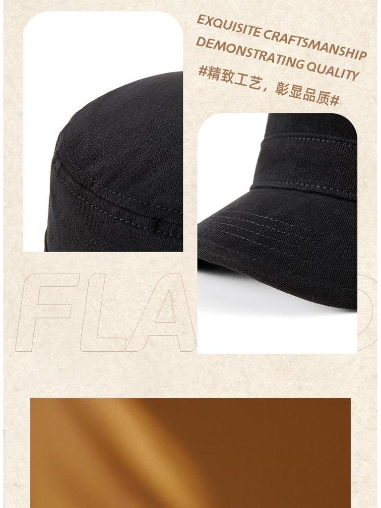 Men's Warm Brushed Plus Size Adjustable Baseball Cap - Autumn & Winter Duckbill Hat