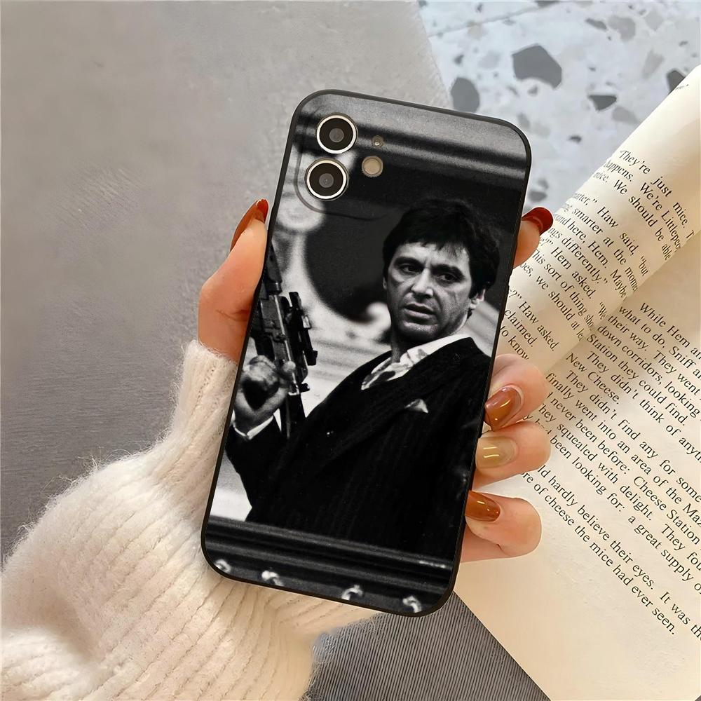 T-Tony M-Montana S-Scarface Phone Case For iPhone 17 16 15 11 12 14 13 Pro Max Mini X XR 7 8 Plus SE4 17E Shockproof Soft Cover