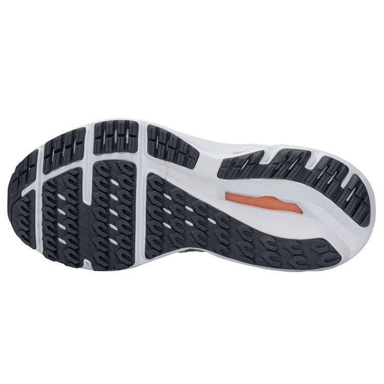 Mizuno Wave Inspire 17 Waveknit White Papaya Women Sneakers Cloud J1GD211333