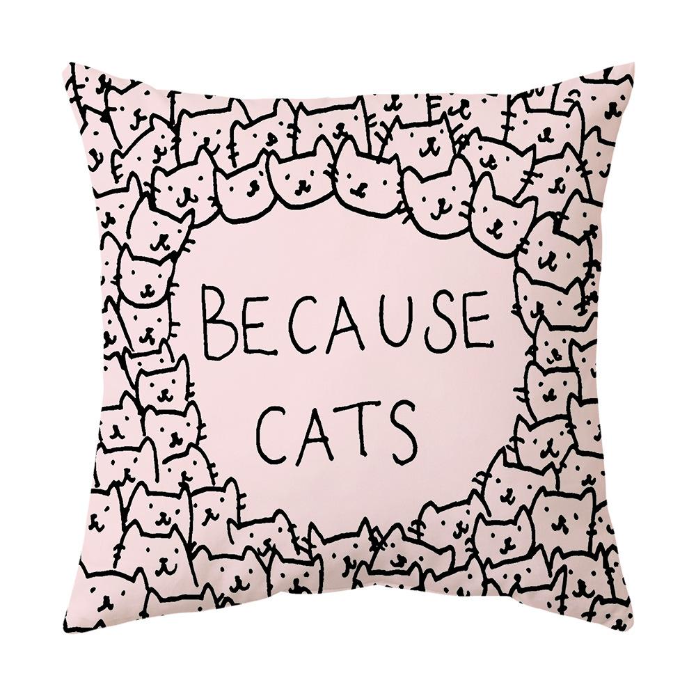 Față de pernă decorativă imprimată galben pentru casă, mașină, canapea