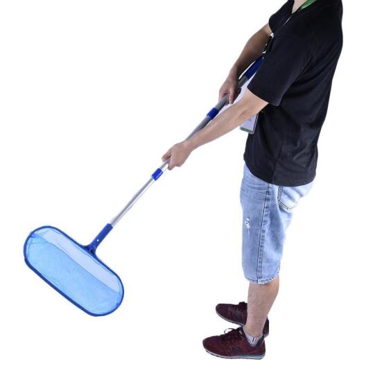 Swimming Pool Fish Pond Hot Spring Spa Fountain Leaf Trash Cleaning Mesh Net