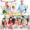 48 Pcs Happy Birthday Pencils Colorful Birthday Pencil for Students Teacher Wooden Pencils with Erasers Birthday Party Supplies, 6 Style(48)
