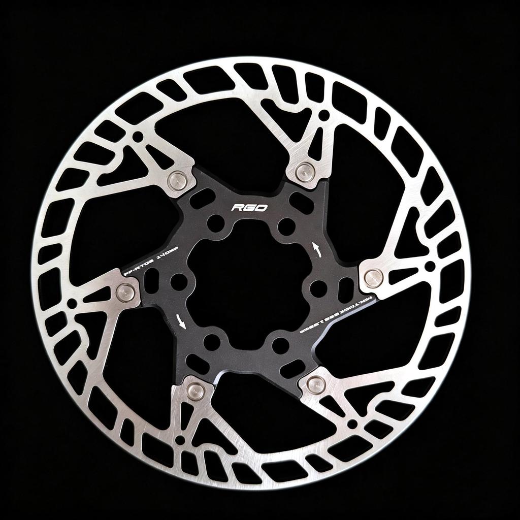 RGO Ultra-Light 160mm Six-Bolt Floating Mountain Bike Disc Brake Rotor