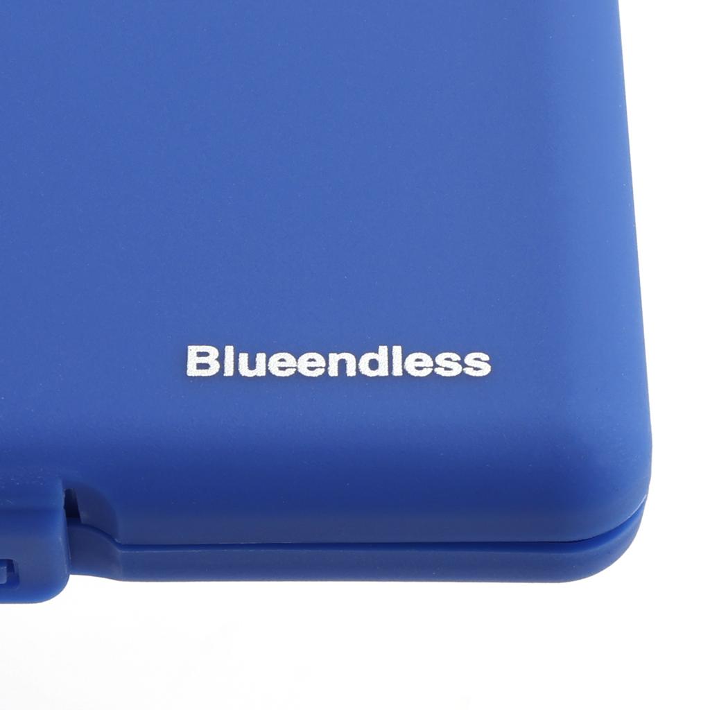M2 Hard Drive Protection Box Storage Box Solid State Drive Box Shockproof Blue
